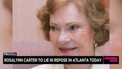 Former First Lady Rosalynn Carte to Lie in Repose in Atlanta News Clip