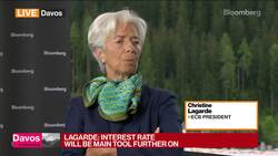 ECB's Lagarde on Policy Speed, Recession, Negative Rates News Clip