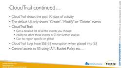 AWS Certified Data Analytics Specialty 2021 - Hands-On! - Amazon Web Services (AWS) CloudTrail Instructional Video