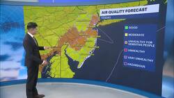 HEAT ALERT: Sunny, hot and humid with a few late day storms in New Jersey News Clip