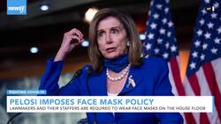 Pelosi Imposes Face Mask Requirement For House Floor News Clip