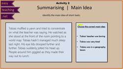 Main Idea Reading Strategy | Video Lessons Instructional Video