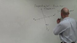 What is the perpendicular bisector theorem Instructional Video