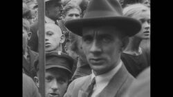 Ernst Thälmann (from Berlin 1920-1929) Stock Footage