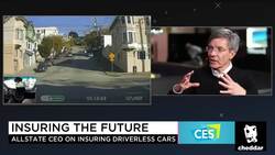 Allstate CEO Says Ridesharing Will Change the Way We Buy Car Insurance News Clip