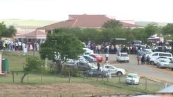 CLEAN : Mandelas coffin arrives in Qunu for burial News Clip
