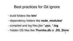 Complete Git Guide: Understand and Master Git and GitHub - Git ignore Common Practices and Templates Instructional Video