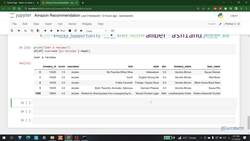Recommender Systems Complete Course Beginner to Advanced - Project Amazon Product Recommendation System: Make Tensors from DataFrame Instructional Video