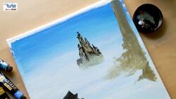 Creating a Foggy Mountains Landscape Instructional Video