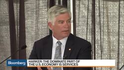 Fed's Harker Says 'Would be Comfortable' With Inflation Moving to 2.5% News Clip