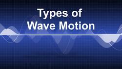 Wave Motion Instructional Video