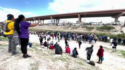 CLEAN : Venezuelan migrants in Mexico protest new border policy News Clip