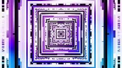 Moving abstract geometric pattern. Stock Footage