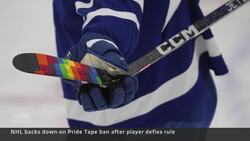 NHL reverses Pride tape ban News Clip