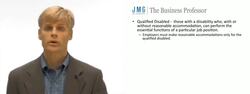 Understanding the Americans with Disabilities Act (ADA) in Employment Instructional Video
