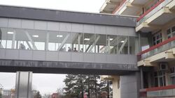 CLEAN : Kosovo climbing superheroes distribute gifts to young patients News Clip