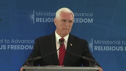 Pence speaks on significance of religious freedom News Clip