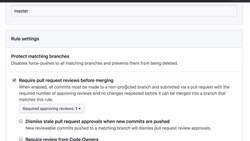 Complete Git Guide: Understand and Master Git and GitHub - Configuring a Protected Branch Rule Instructional Video