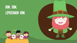 Saint Patrick's Day Song | Leprechaun Dance | Lyrics | Kids Song | Leprechaun Song for Kids Instructional Video