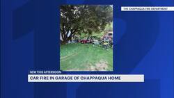 Chappaqua firefighters prevent car fire from spreading to garage Instructional Video