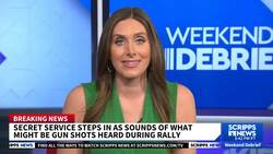 Donald Trump receiving medical treatment after intense security event at Pennsylvania rally News Clip