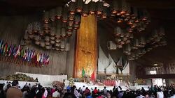 Basilica of Our Lady of Guadalupe Stock Footage