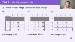 Using formulas in a spreadsheet Instructional Video