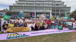 Thousands meet with MPs in Westminster for mass lobby on climate action News Clip