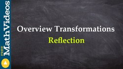 Overview transformations reflections - Online Tutor - Free Math Videos Instructional Video
