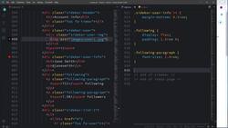 Frontend Web Development Bootcamp - Build a Twitter Clone - Styling of Sidebar - Part 2 Instructional Video