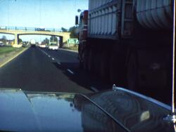 VISITING NIAGARA FALLS, CANADA, JULY 1977 Stock Footage