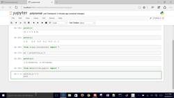 Linear and Polynomial Regression in Python Instructional Video