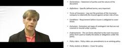 General Structure of an Insurance Contract Instructional Video