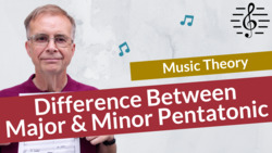 The Difference Between Major and Minor Pentatonic Scales - Music Theory Instructional Video