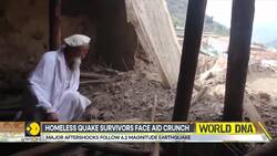 Third Earthquake Strikes Afghanistan Rising Death Toll To 2,200 | Quake Survivors Face Aid Crunch News Clip