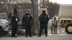 National Guard and police heavy presence ahead of inauguration News Clip