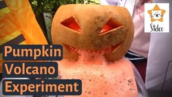 Puking Pumpkin Volcano Experiment Instructional Video