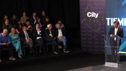 CLEAN : Colombian presidential candidates participate in political debate News Clip