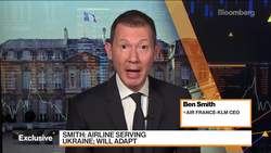 Air France-KLM CEO on Ukraine, Capital Raise, Hiring News Clip
