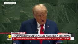 BREAKING: Trump Addresses UN For General Assembly, Hails 'Golden Age of America' News Clip