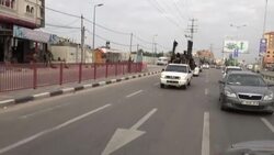 CLEAN : Palestinian Islamic Jihad movement parade after prisoner ended hunger strike News Clip