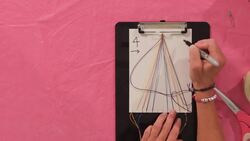 How to Make a V-Pattern (Chevron) Friendship Bracelet Instructional Video