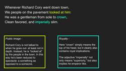 The Dangers of Celebrity Culture: Robinson's "Richard Cory" Instructional Video