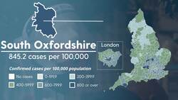 Covid-19 hotspots in England: South Northamptonshire sees highest rates News Clip