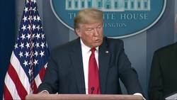 Trump: 'we're taking care of our people' News Clip