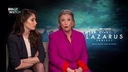 Lazarus Project stars give their own summary of sci-fi series Instructional Video