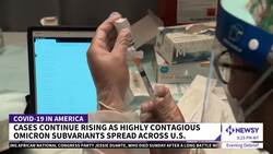 COVID Cases Continue To Rise In The U.S. News Clip