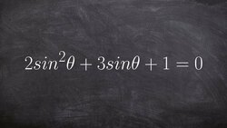 Solve for all of the solutions of an equation when you have to factor Instructional Video