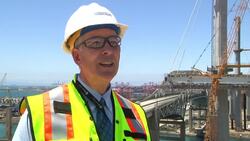 Sensors on new California bridge to record earthquake data News Clip