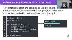 Mathematical operations in data structures Instructional Video